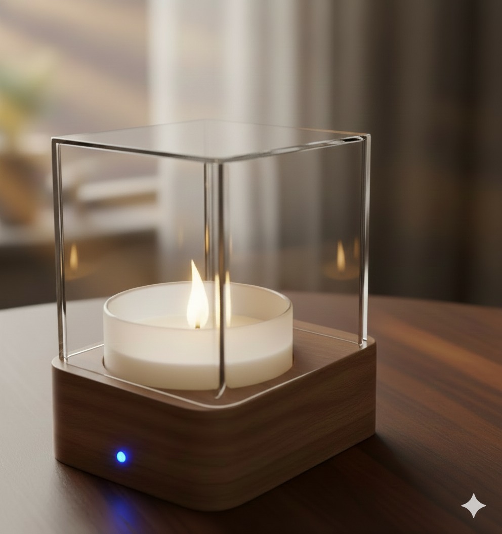 הדמיית נר זיכרון אורם - תצוגה 2